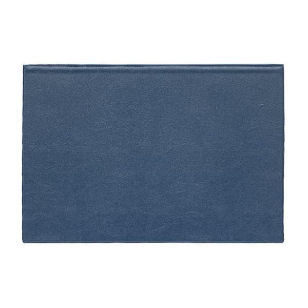 1700103C3_Sous mains double uni Bleu